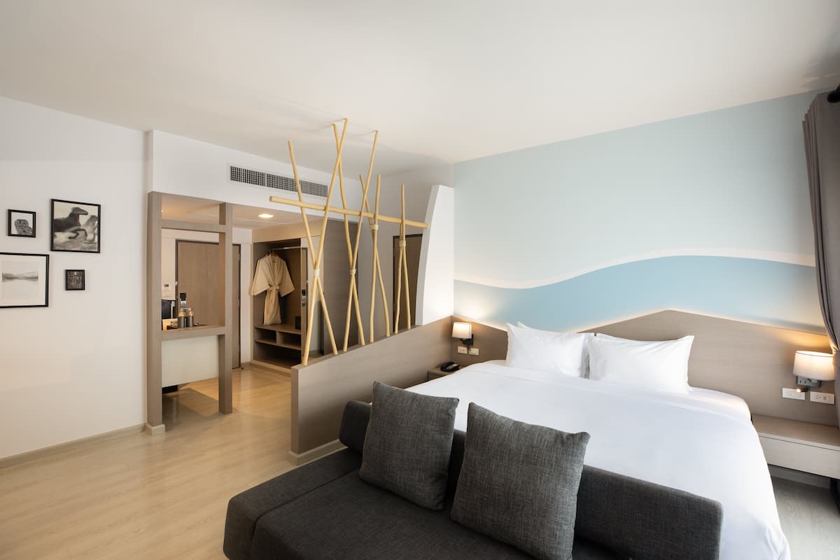1 habitación, minibar y caja de seguridad en la habitación