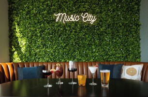 Rooftop bar, pool views, open daily