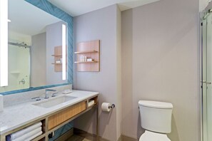 Free toiletries, hair dryer, towels, soap
