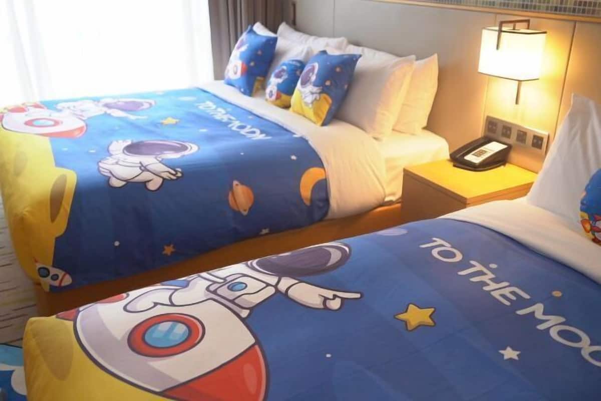 1 chambre, couette en duvet d'oie, coffres-forts dans les chambres
