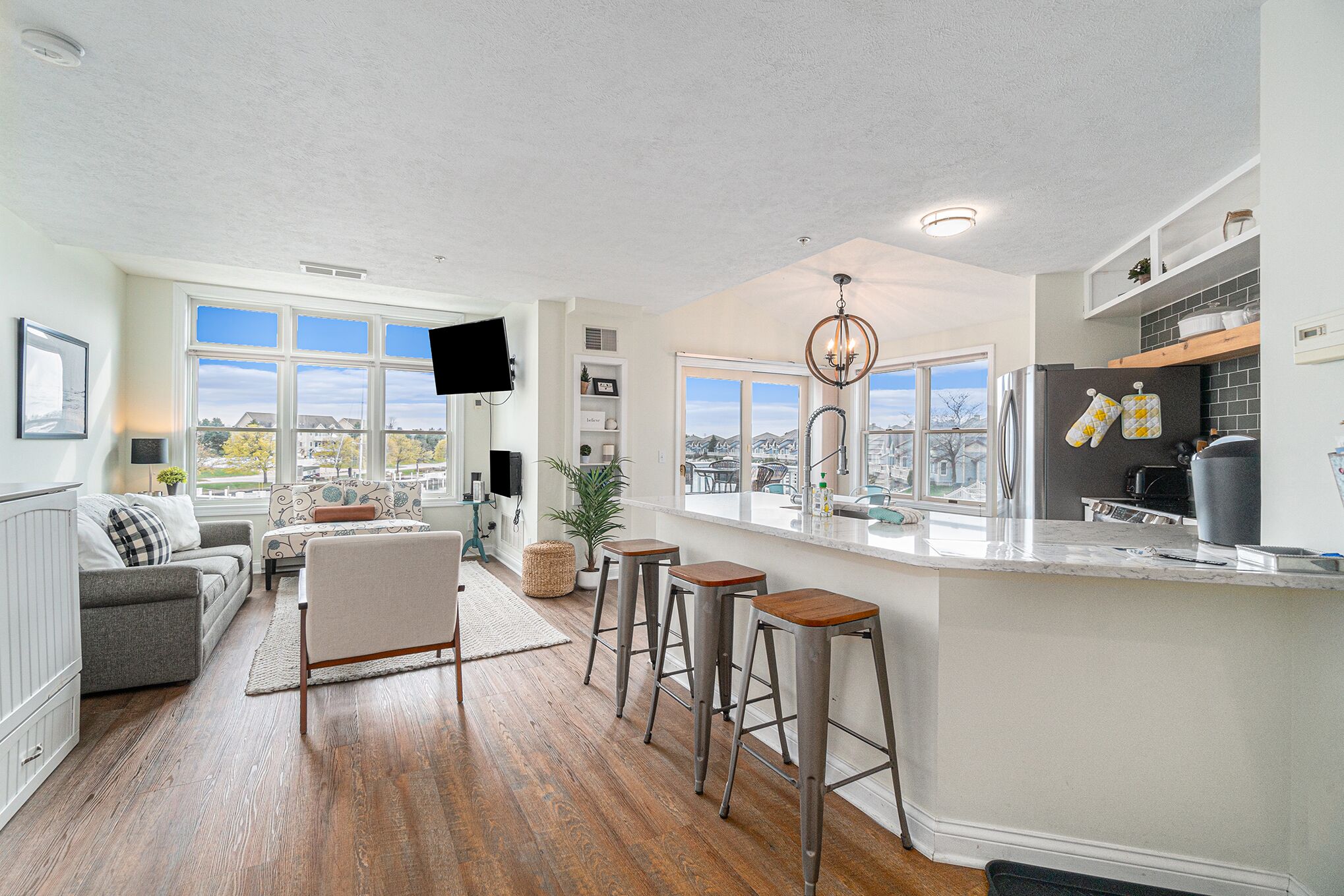 New Completely Renovated Waterfront Condo