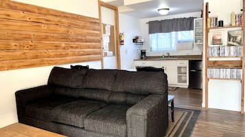 Smart TV, DVD player, video library
