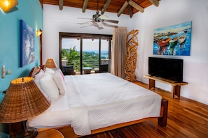 4 bedrooms, in-room safe, iron/ironing board, travel cot