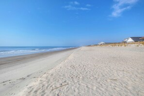 On the beach