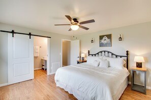 3 Schlafzimmer, Schreibtisch, laptopgeeigneter Arbeitsplatz