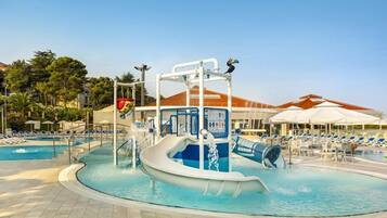 Indoor pool, outdoor pool
