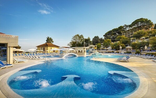 Innenpool, Außenpool