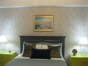 2 chambres, fer et planche à repasser, Wi-Fi, draps fournis