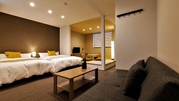 Premium Studio (For 7 Guests) | Iron/ironing board, free WiFi, bed sheets