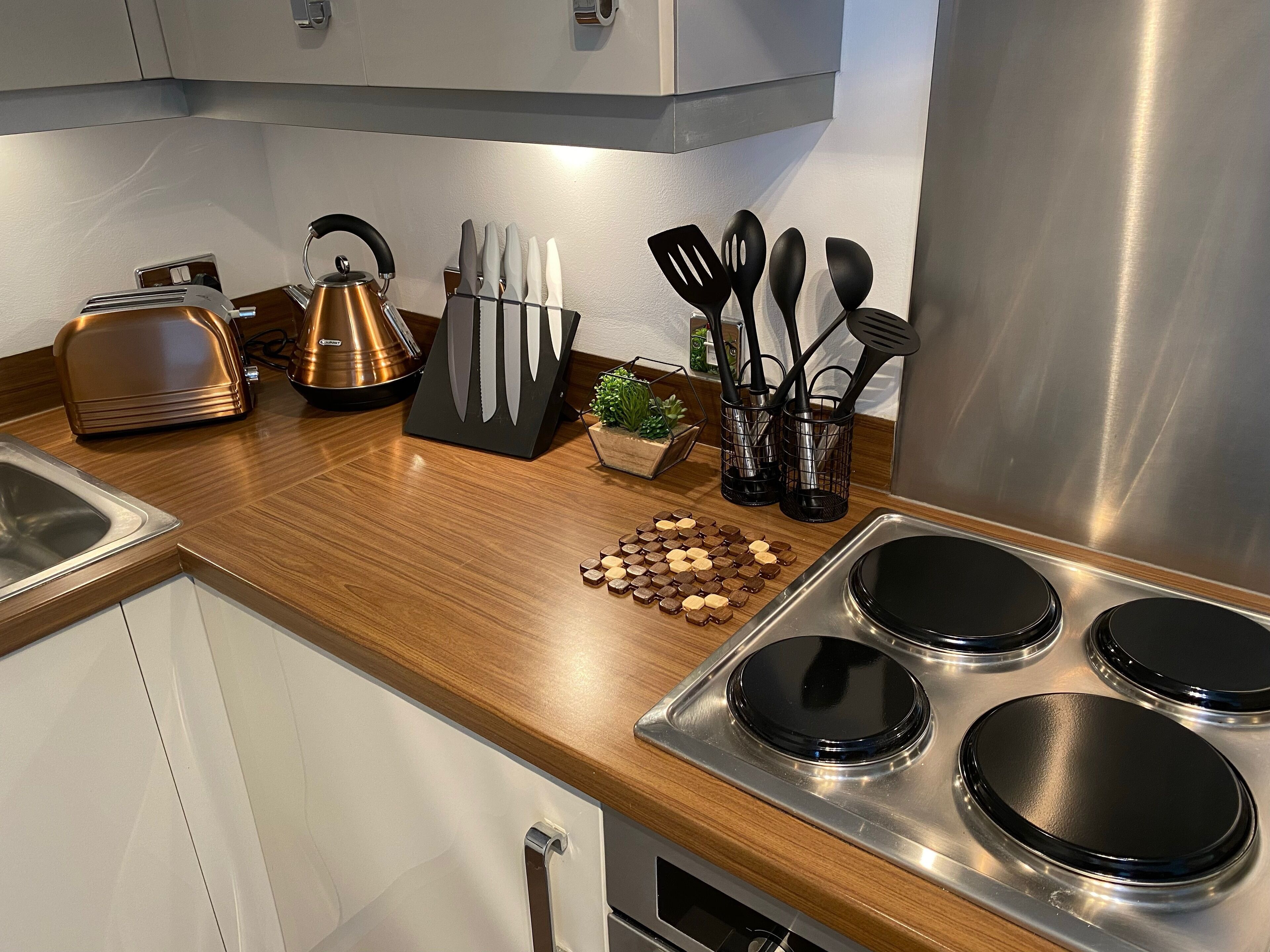 Deluxe Apartment, Private Bathroom, City View (Central Location) | Shared kitchen