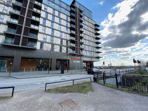 Lejlighed - handicapvenligt - privat badeværelse (Central Location) | Udendørsområde