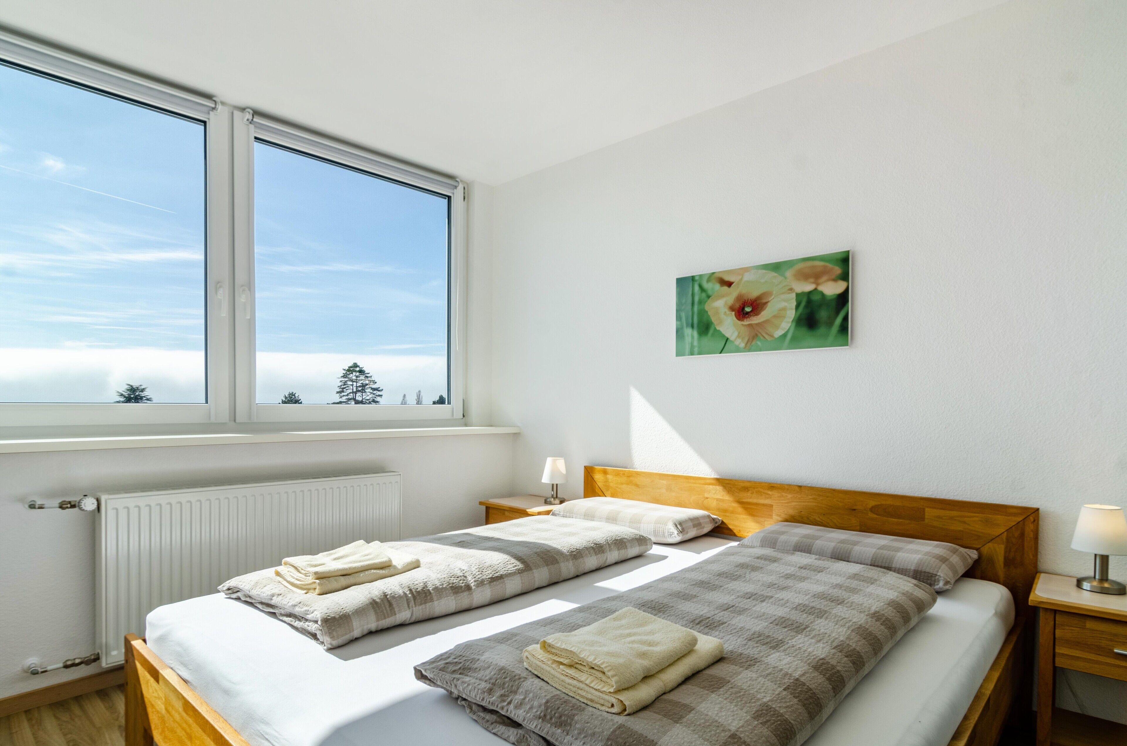2 Schlafzimmer, Bügeleisen/Bügelbrett, kostenloses WLAN, Bettwäsche