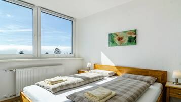 2 Schlafzimmer, Bügeleisen/Bügelbrett, kostenloses WLAN, Bettwäsche