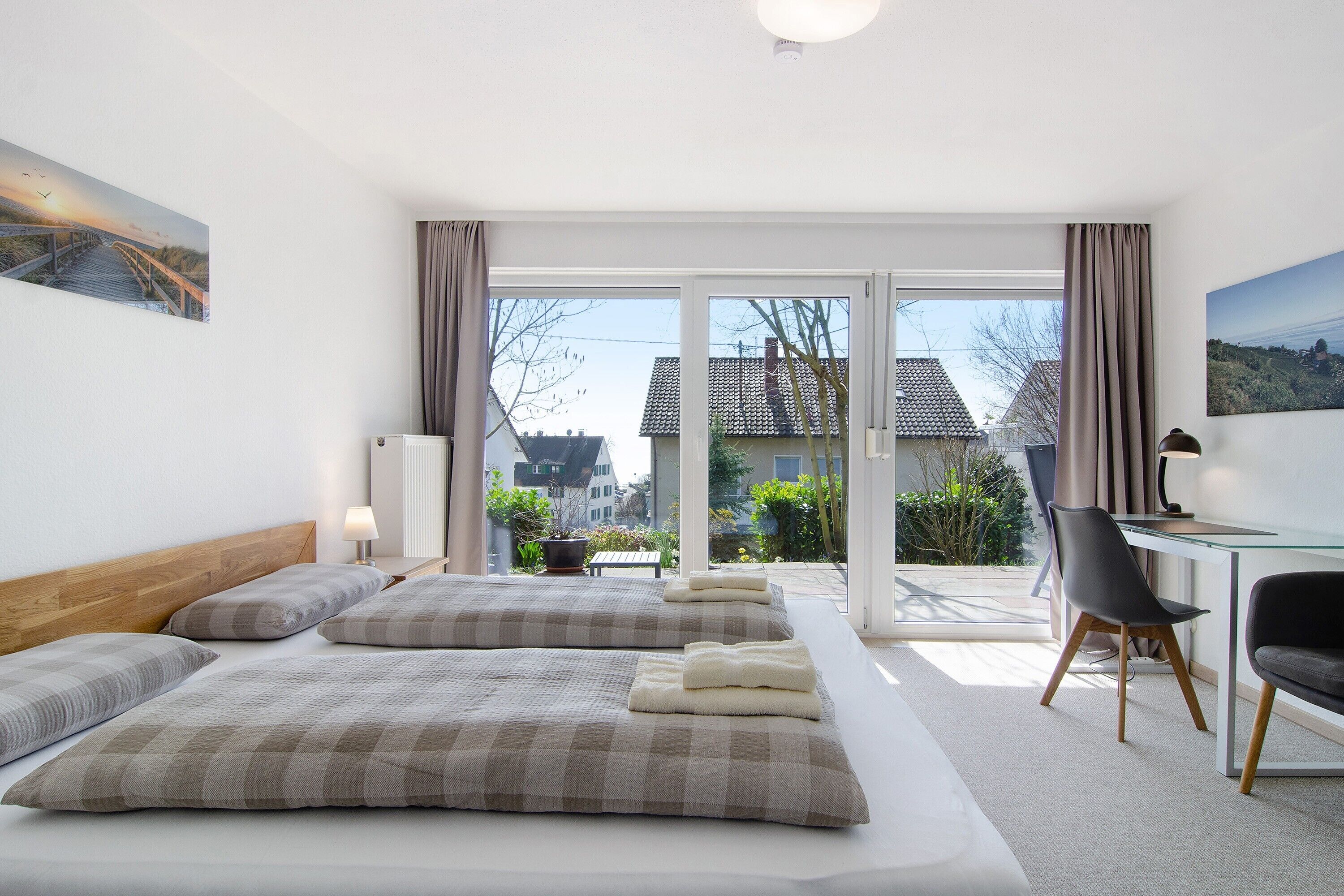 2 chambres, fer et planche à repasser, Wi-Fi gratuit, draps fournis