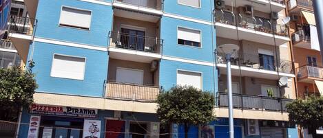 Façade de l’hébergement