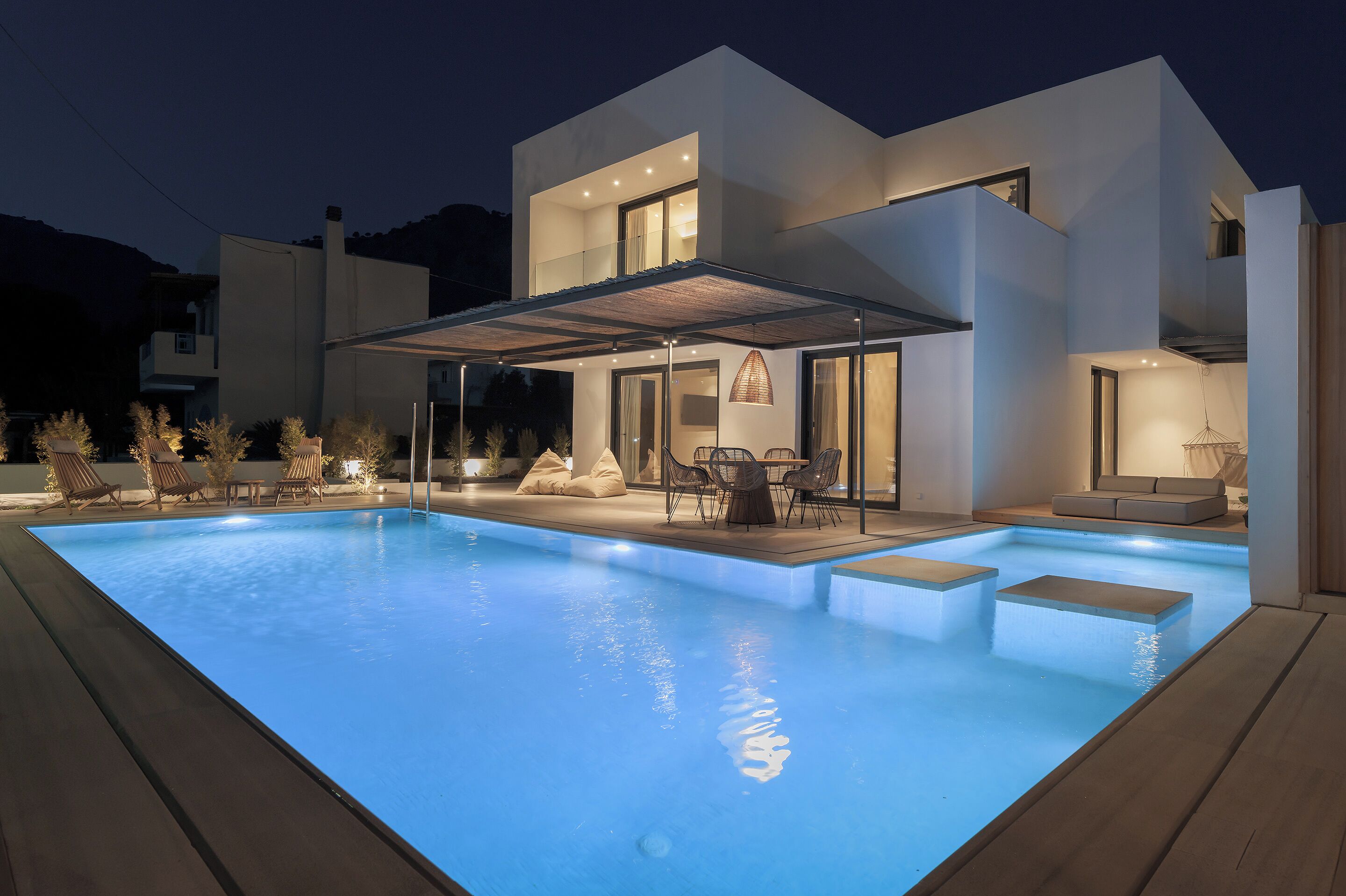 Alberca al aire libre 