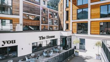 Overnatningsstedets facade