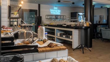 Daily buffet breakfast (EUR 25 per person)