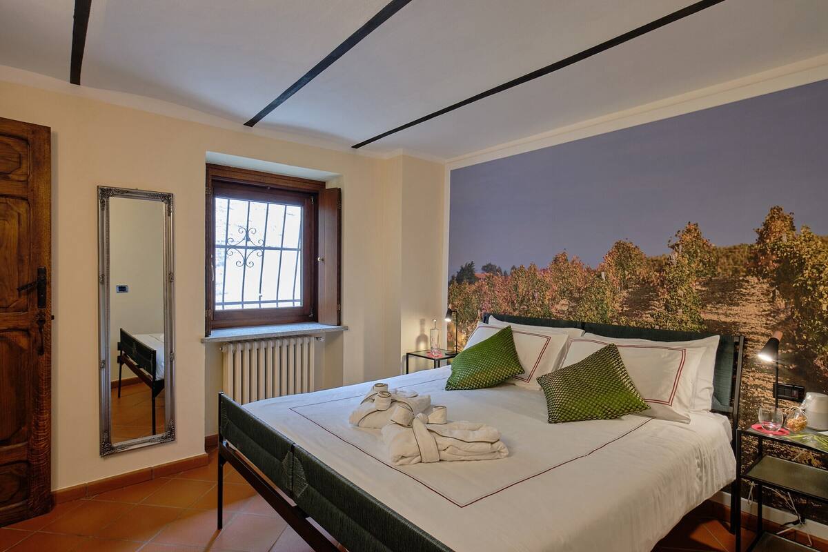 1 habitación, sábanas italianas Frette y ropa de cama de alta calidad