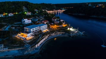 Front of property - evening/night