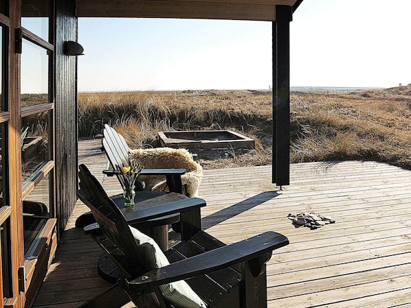 Hus | Udsigt fra overnatningsstedet