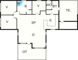 House | Floor plan - Scenic Retreat in Rabjerg - By Traum Ferienwohnungen (Aalbaek)