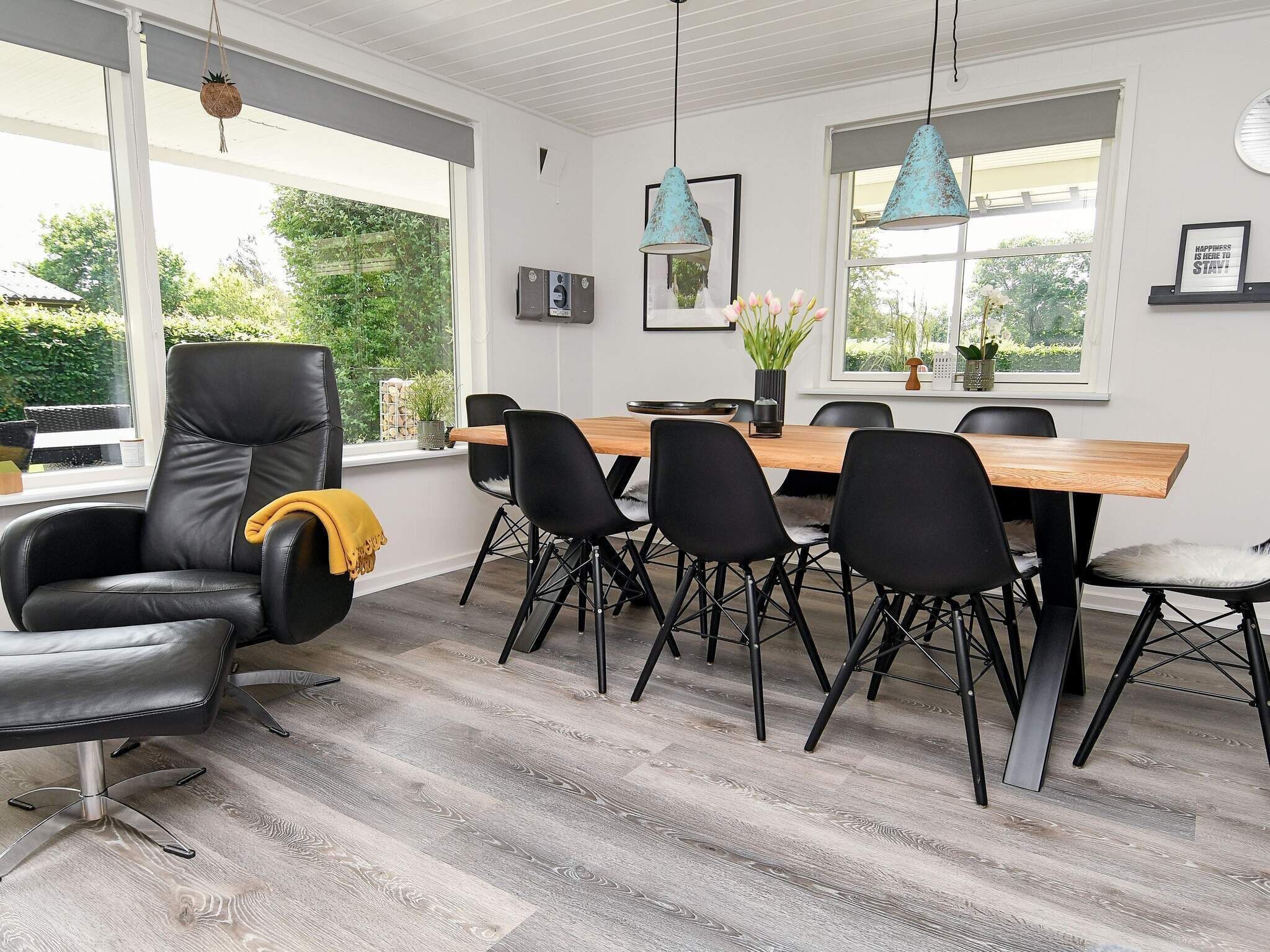 3 chambres, lits bébé