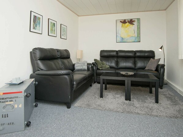 Living room - Stunning Holiday Home in Romo Jutland With Garden (Romo)