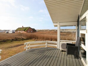 Balcony - Tranquil Holiday Home in Harboøre near Sea (Harboore)