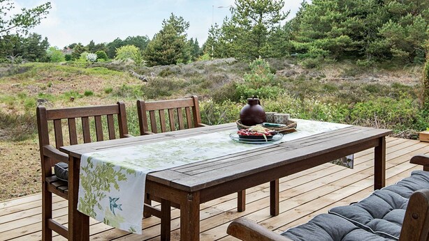 Balcony - Magnificent Holiday Home in Havneby With Barbecue (Rømø)