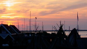 Vue sur la plage/l’océan