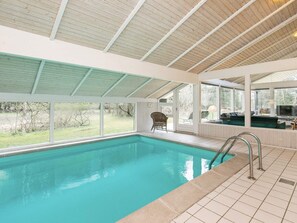 House | Pool | Indoor pool, outdoor pool - 4 Star Holiday Home in Bindslev (Bindslev)