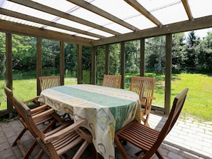 Balcony - Captivating Holiday Home in Stege With Terrace (Stege)