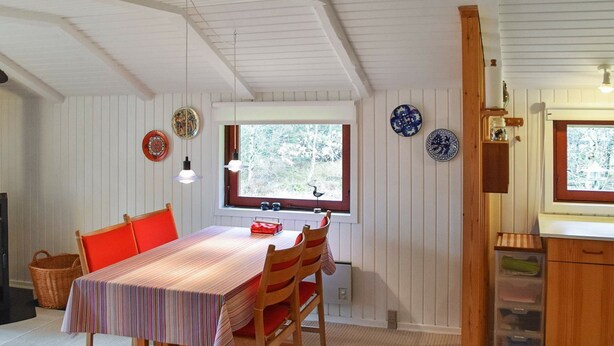 Dining - Contemporary Holiday Home in Jutland Overlooking Ho Bay (Blavand)