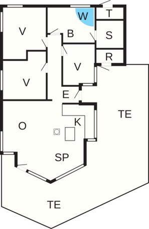 House | Floor plan - Holiday Home in GrÃ¶mmitz (Groemitz)