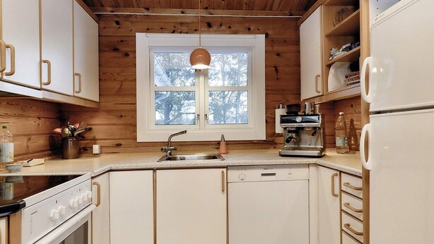 House | Private kitchen - 6 Person Holiday Home in Albaek (Aalbaek)