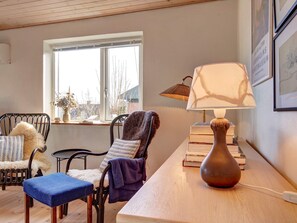 Living room - Elegant Holiday Home in Allinge Bornholm With Terrace (Allinge)