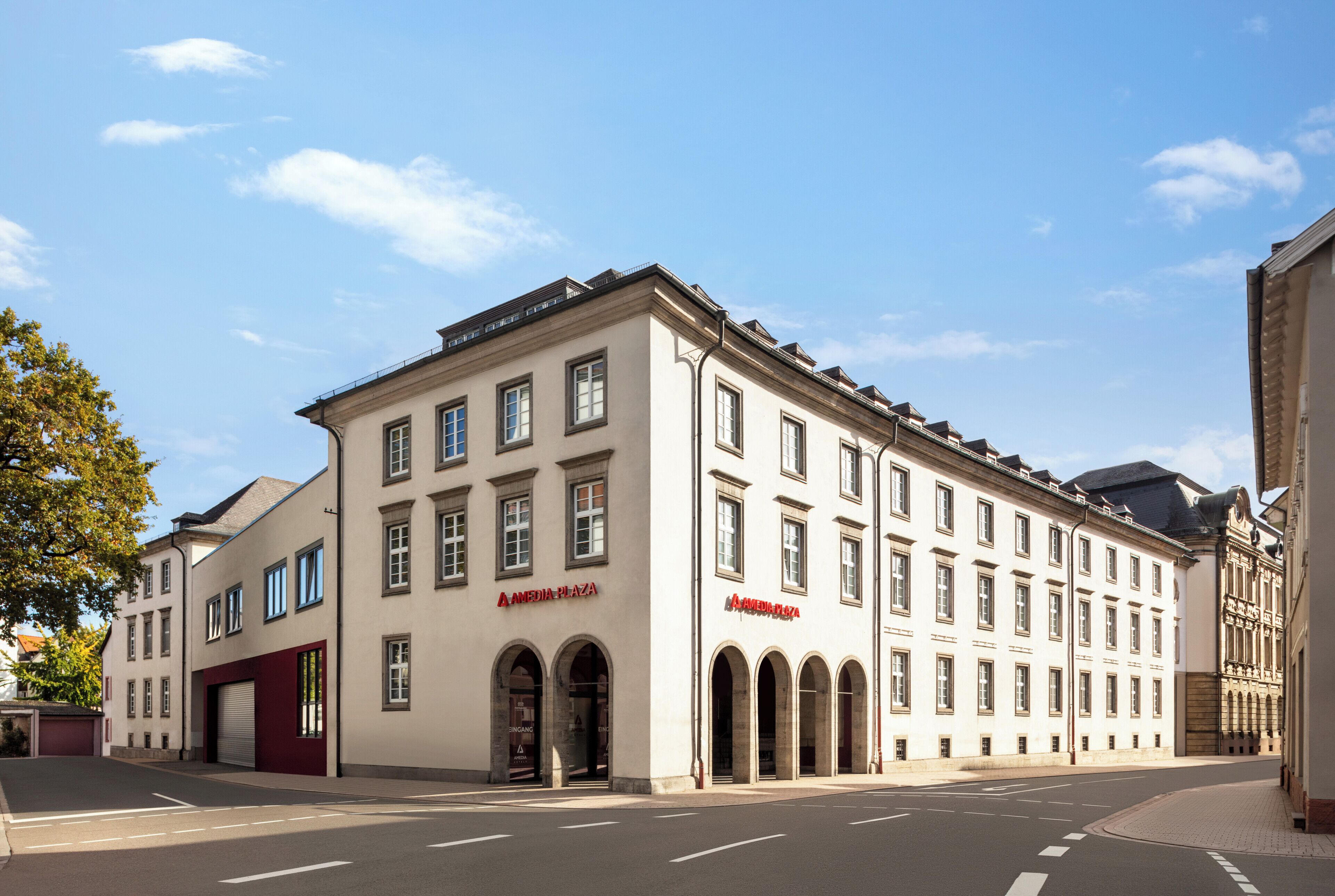 Blick von der Unterkunft