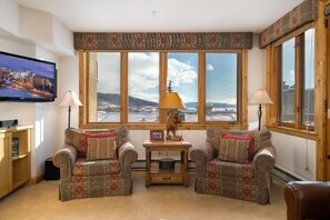 TV, fireplace, DVD player