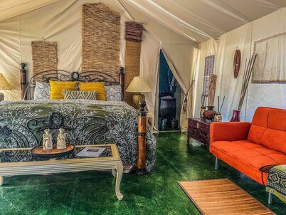 Pet Friendly Zen Luxury Glamping tent