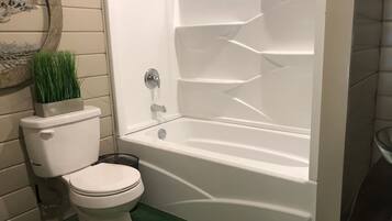 Combined shower/tub