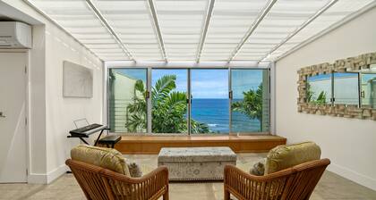 Sapphire Lotus~Ocean Front~A/C~Pool~BBQ
