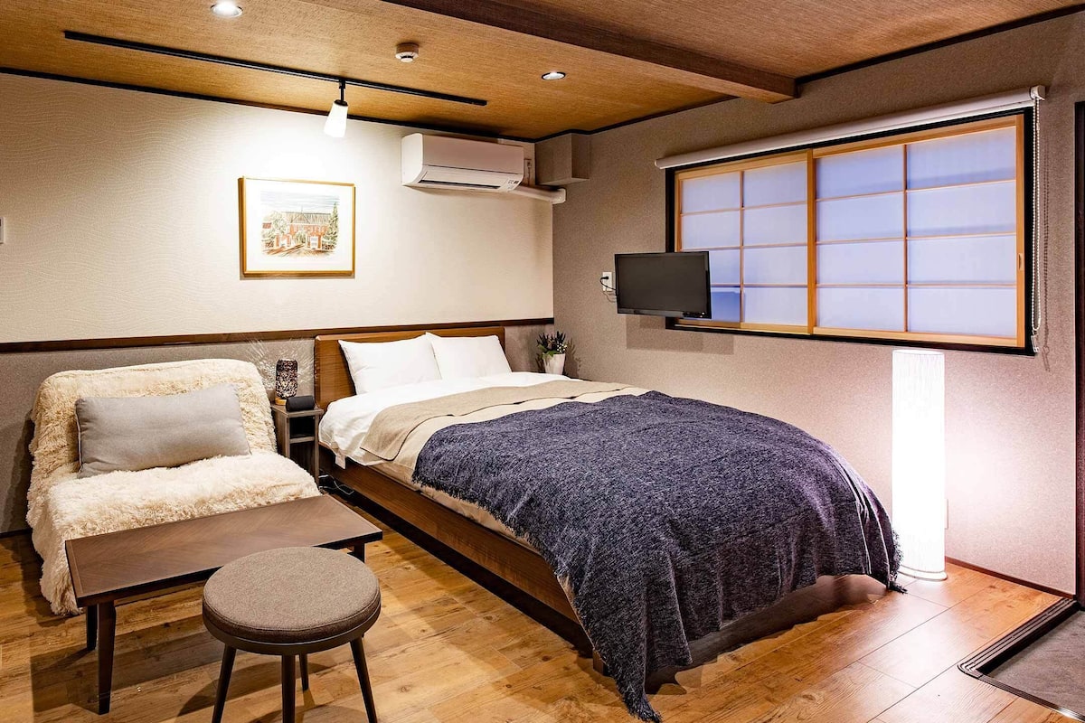 Casa tradicional, 1 dormitori (Townhouse for 3 Guests, Kaze) | Cortines opaques i wifi gratuïta 
