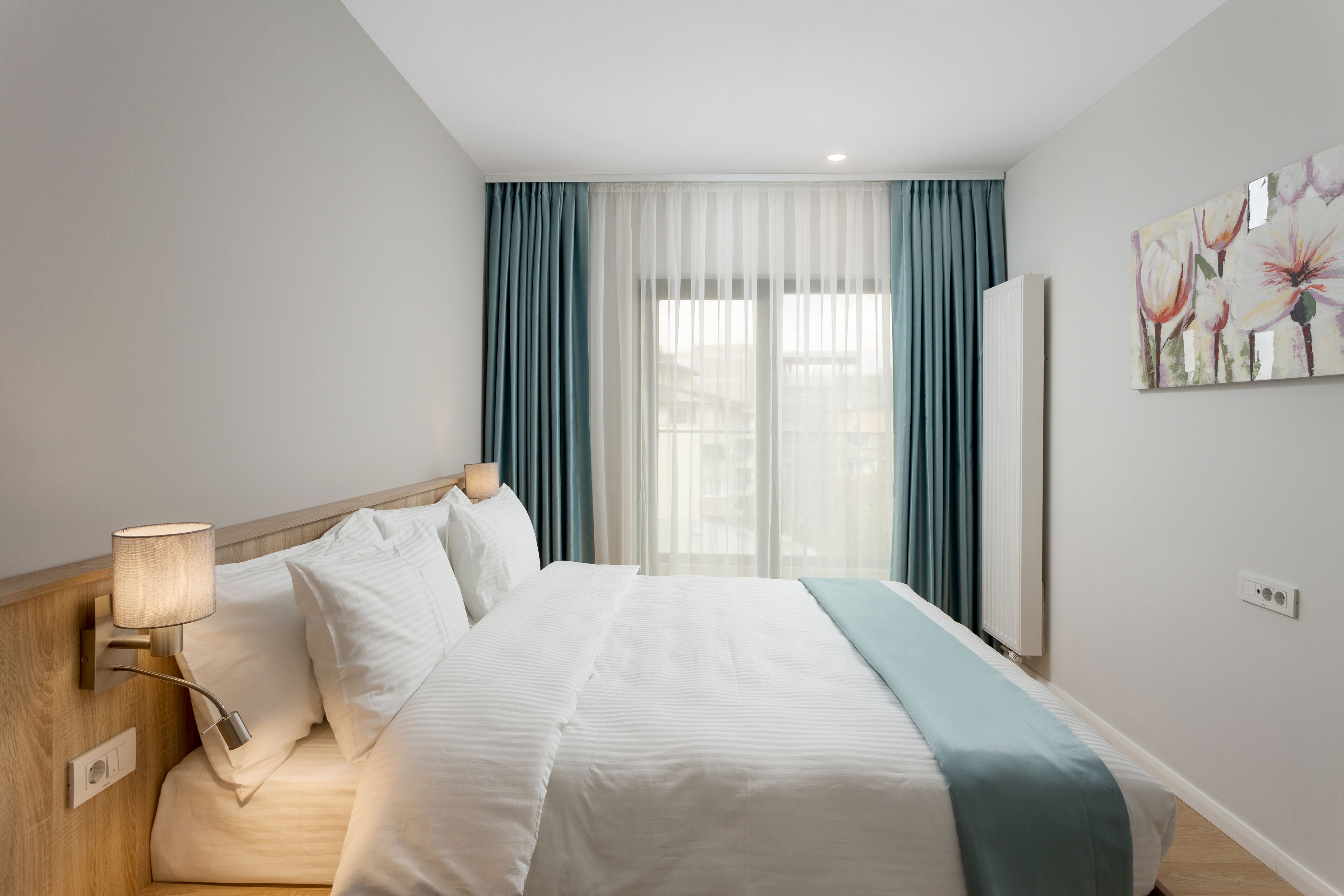 2 bedrooms, in-room safe, iron/ironing board, WiFi