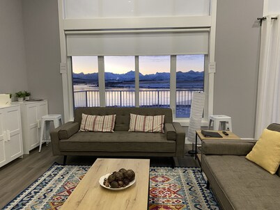 Brand new beautiful home with the best view outside of Waterton Park. UPPER fl.