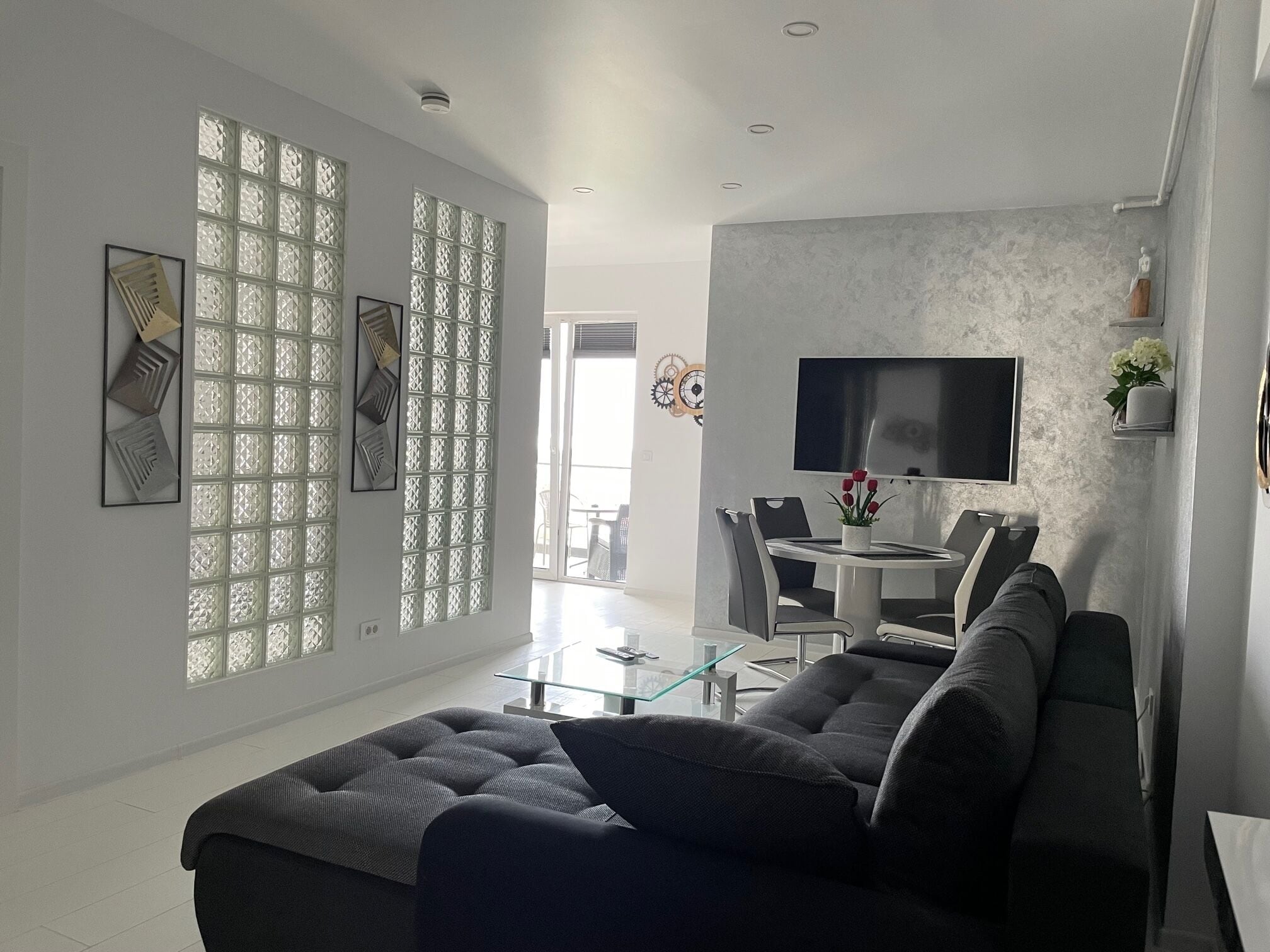 Suite Studio Luxe, non-fumeur, vue lac | Coin séjour