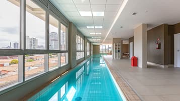 Indoor pool, outdoor pool