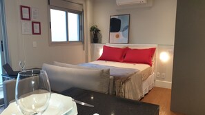 1 soveværelse, strygejern/strygebræt, gratis Wi-Fi, sengetøj