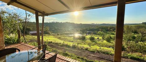 Familien-FerienhĂŒtte | Ausblick vom Zimmer
