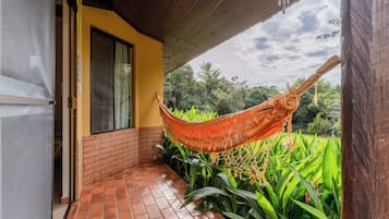 Basic Double or Twin Room, 1 Bedroom, Balcony, Garden View | View from room